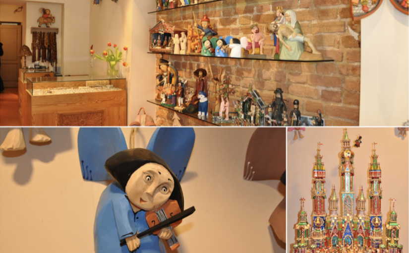 Drewniane ręcznie robione anioły oraz szopki bożonarodzeniowe doskonałe na prezent